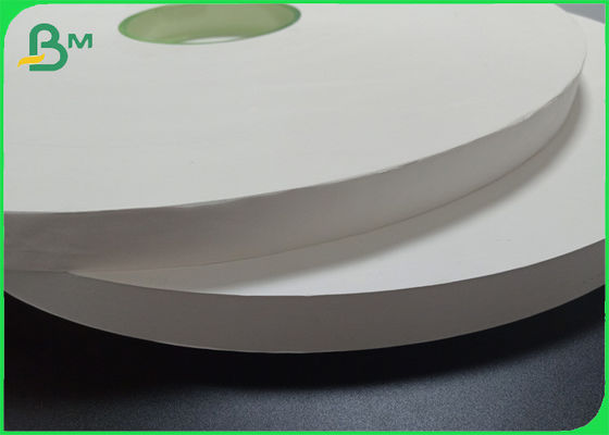 Rolo de papel de palha branco de embalagem individual 24g 26g 28g certificado pela FDA