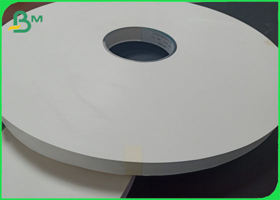 Rolo de papel de palha branco de embalagem individual 24g 26g 28g certificado pela FDA