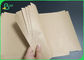 Rolo enorme de papel de embalagem de produto comestível 120gsm Brown para sacos de papel