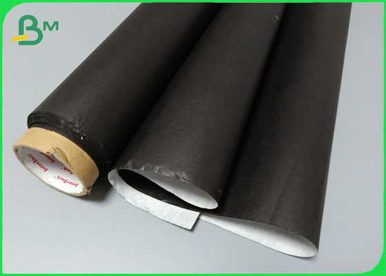 Rolo de papel de palha prensável preto de 60 gm