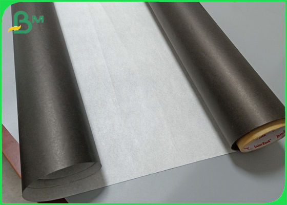 Rolo de papel de palha prensável preto de 60 gm