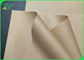 o produto comestível de papel Unbleached reciclável de envolvimento de 50gsm 70gsm Kraft ensaca o material