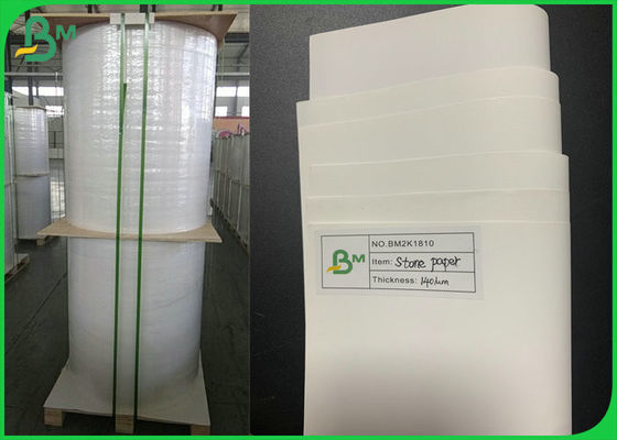 papel de pedra branco da lisura de 300g 450g para os compartimentos impermeáveis/reciclados