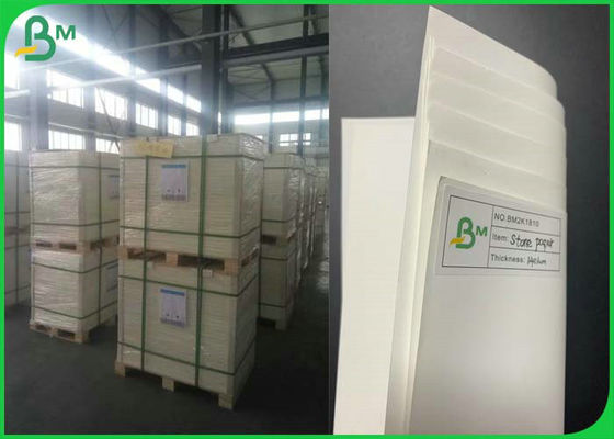 as crianças resistentes de Rich Mineral Stone Paper For do rasgo de 168g 300g 200um registram não - tóxico