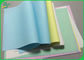 Cor azul verde CFB sem carbônio 50g de papel do rosa com polpa de madeira natural de 100%