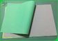 Cor azul verde CFB sem carbônio 50g de papel do rosa com polpa de madeira natural de 100%