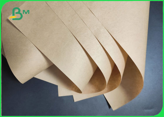 papel de embalagem natural sem revestimento Unwaxed Unbleached de Brown do produto comestível 50gsm