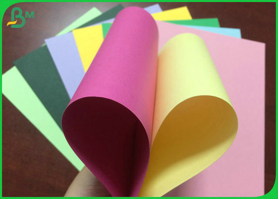 SGS aprovado 230gm 250gm folha de papel colorido com impressão colorida estável