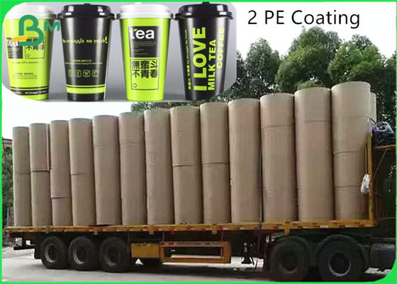 330 + 12 + 15 G/M 2PE que revestem o papel de Cupstock para copos frios das bebidas
