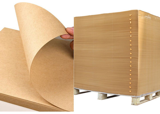 O papel de embalagem personalizado tamanho do Virgin de 100gsm 120gsm cobre a rigidez alta