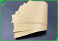 Largura lisa do rolo enorme 700mm de papel de embalagem de produto comestível 100gsm Brown
