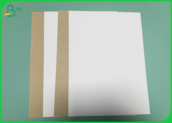 Placa 350gsm frente e verso imprimível da brancura com Grey Back In Sheet 70 x 100cm