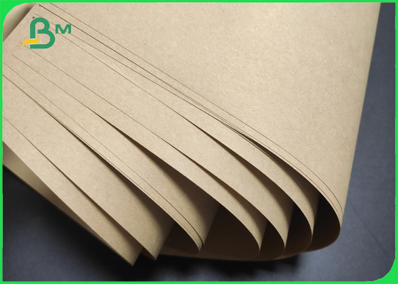 Papel de embalagem natural 50gsm de Brown para o empacotamento de alimento