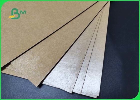papel de embalagem revestido PE de 270gsm + de 15g Brown para o à prova de água da bandeja 950mm do alimento
