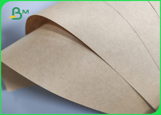 o sanduíche de 50gsm Kraft Brown ensaca o produto comestível de papel biodegradável