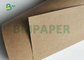 papel de embalagem reciclado 180gsm de Brown para as etiquetas de envio 67 * 72cm de grande resistência