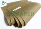 ofício elástico Unbleached grosso Rolls de papel do saco de 70gsm 80gsm para sacos do cimento