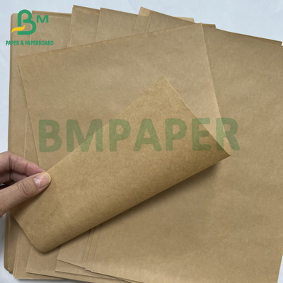 Alta resistência Boa extensão 70 90 GSM Papel Kraft Castanho Resistência à explosão