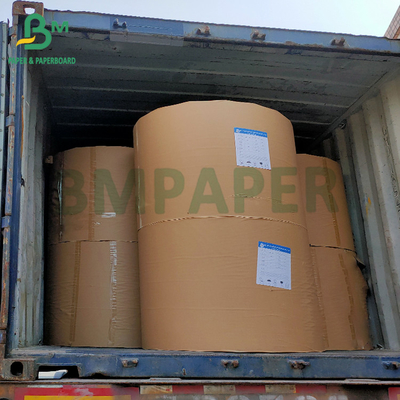 120gm Resistência à rasgadura alta Resistência à rasgadura alta Rolha de papel Kraft de cimento marrom