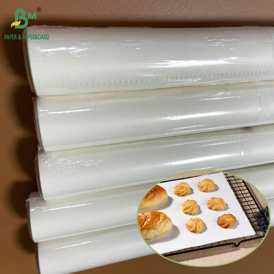 Papel de pergaminho branco resistente ao calor para assar alimentos