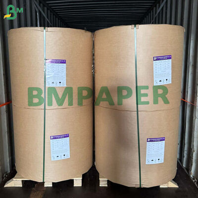 Papel Kraft com revestimento em PE de 35g+6g para saquetes de açúcar de 90cm a 100cm