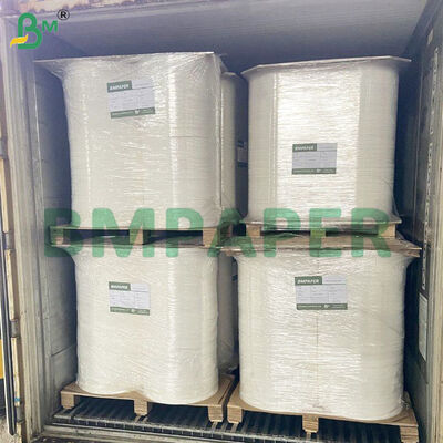 Rolos de papel de embrulho branco de grau alimentício de 28gsm 27mm*5000m