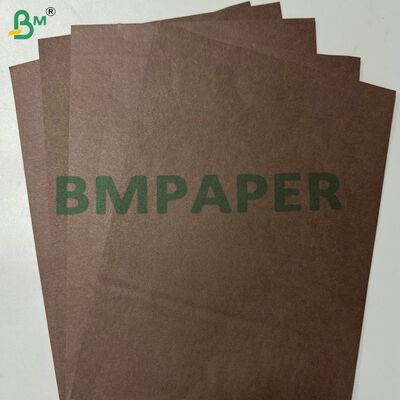 Papel à prova de óleo de qualidade alimentar, cor de café, papel à prova de gordura, rolos de papel 40 gm 45 gm Papel de embrulho para sanduíches, hambúrgueres e assados